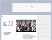 Tablet Screenshot of parqueindustrialobregon.com